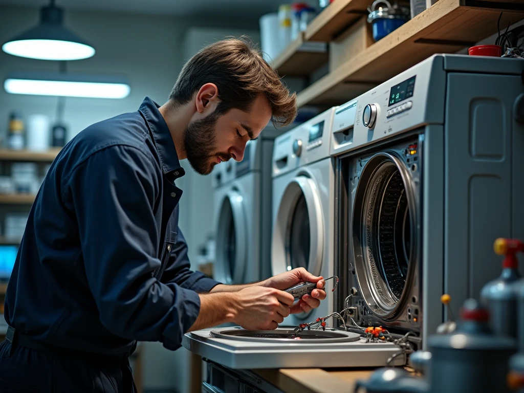 Reparation av hushållsapparat