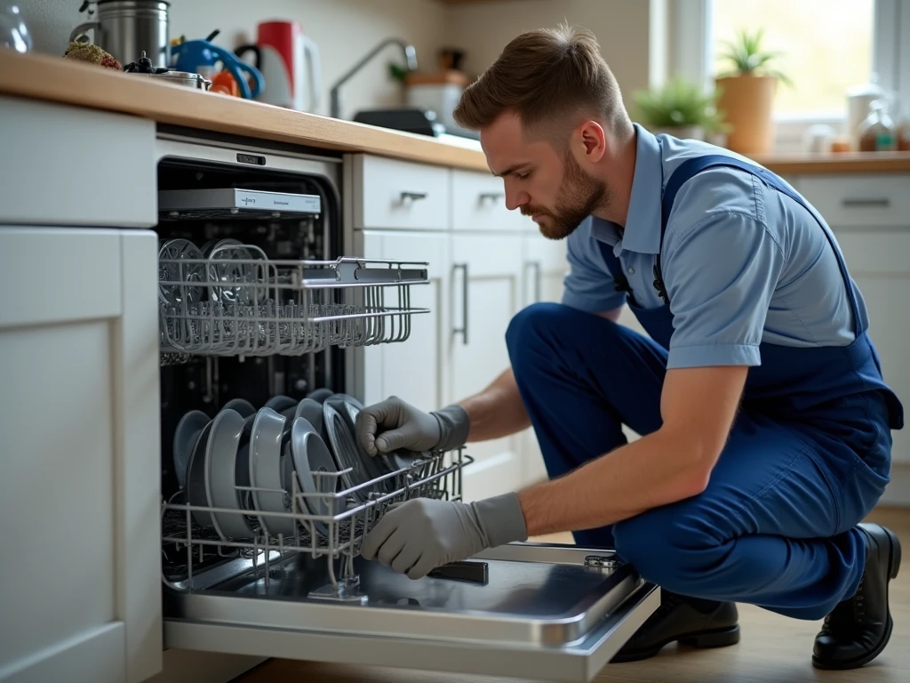 Diskmaskinsreparation